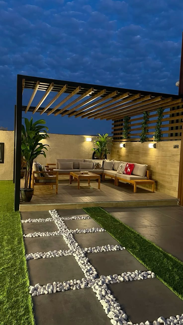 تصميم حدائق السطح