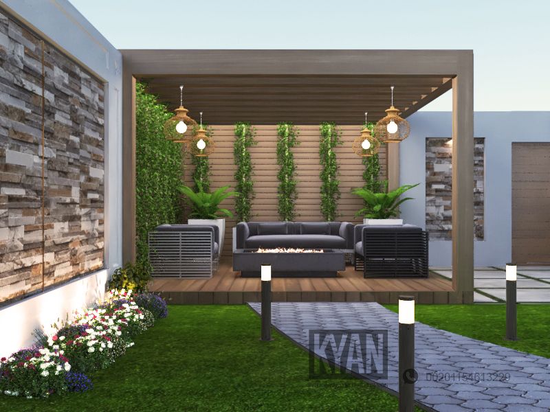 تصميم جلسات خارجية بالدمام