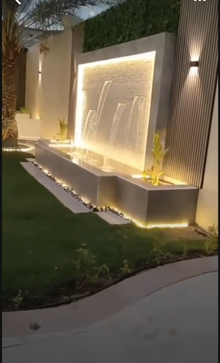 تصميم شلالات بالرياض