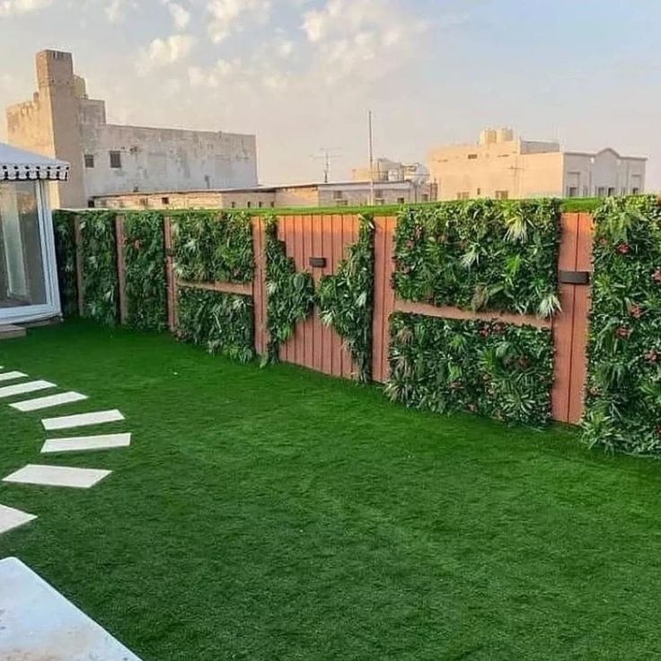 عشب جداري للحدائق بالرياض