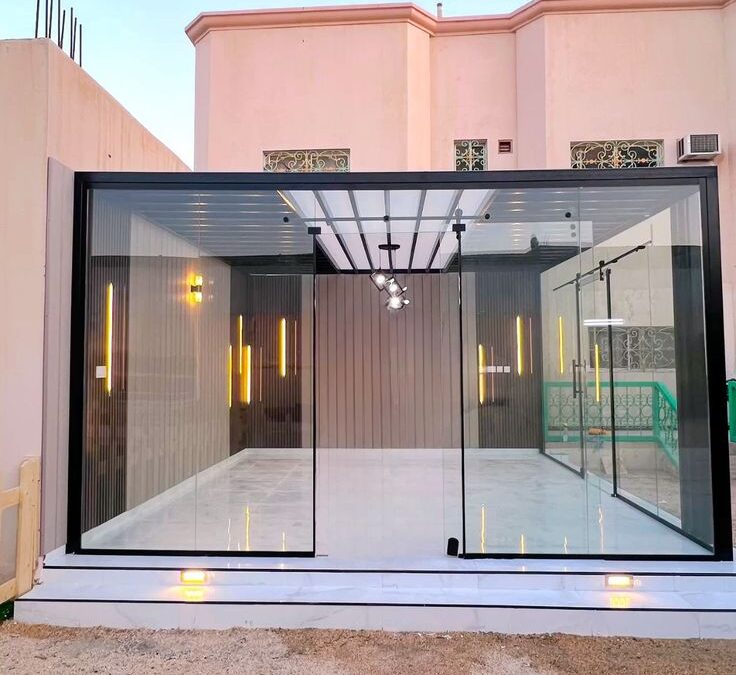 شركة تصميم غرف زجاجية في ابوظبي 0522181558