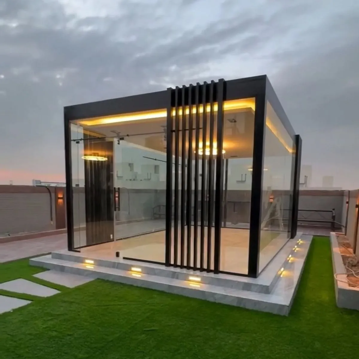 مميزات تصميم الغرف الزجاجية بالطائف