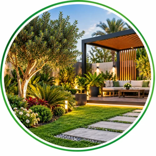 خدمات متكاملة لتنسيق وتصميم المساحات الخارجية