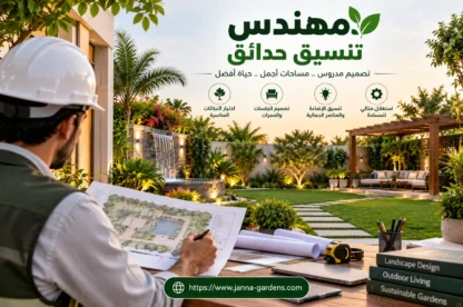 مهندس تنسيق حدائق